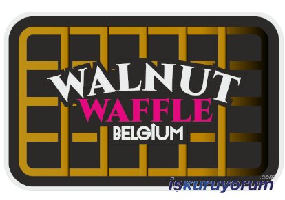 Walnut Waffle Belgium